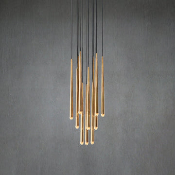 Aquitain Modern Round Chandelier 18"