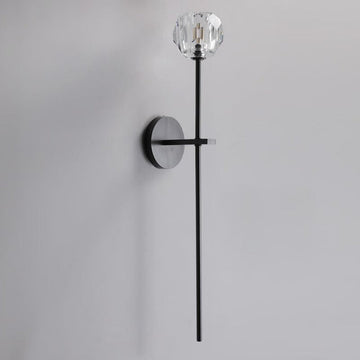 Bille De Crystal Grand Wall Sconce 28"H