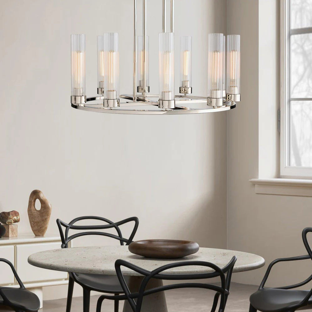Andreas Round Chandelier 10/12 Light-Fanci Lamps