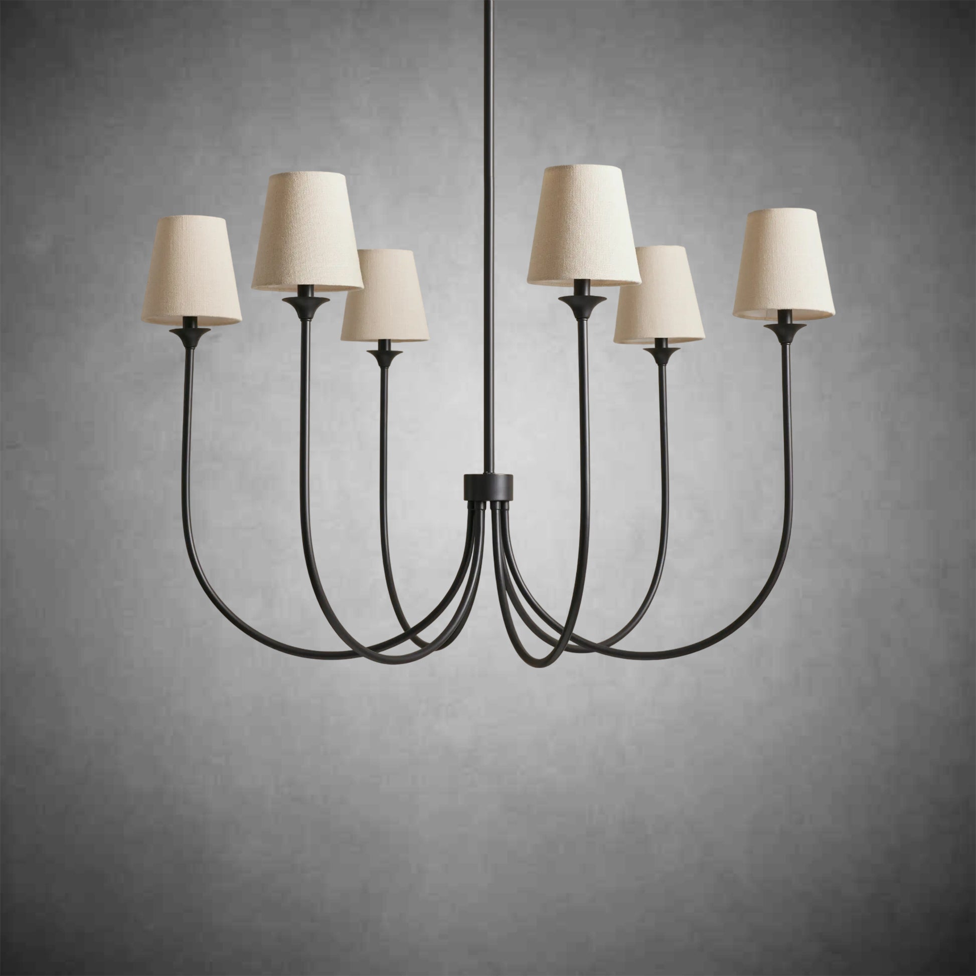 Saige Round Chandelier-Fanci Lamps
