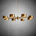 Daphne Metal Round Chandelier-Fanci Lamps