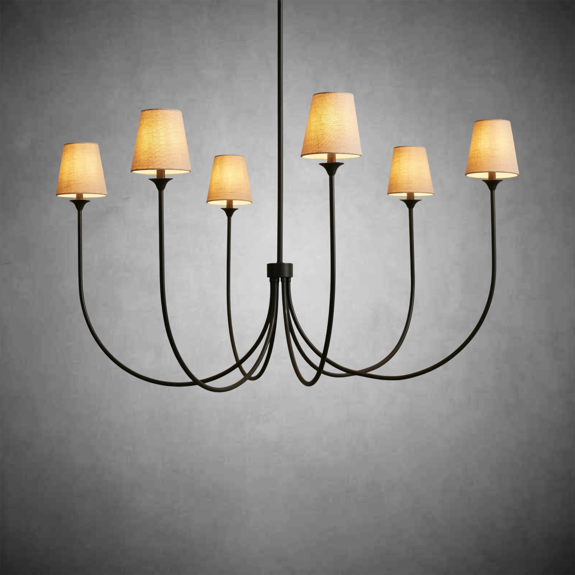 Saige Round Chandelier-Fanci Lamps