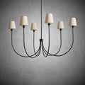 Saige Round Chandelier-Fanci Lamps