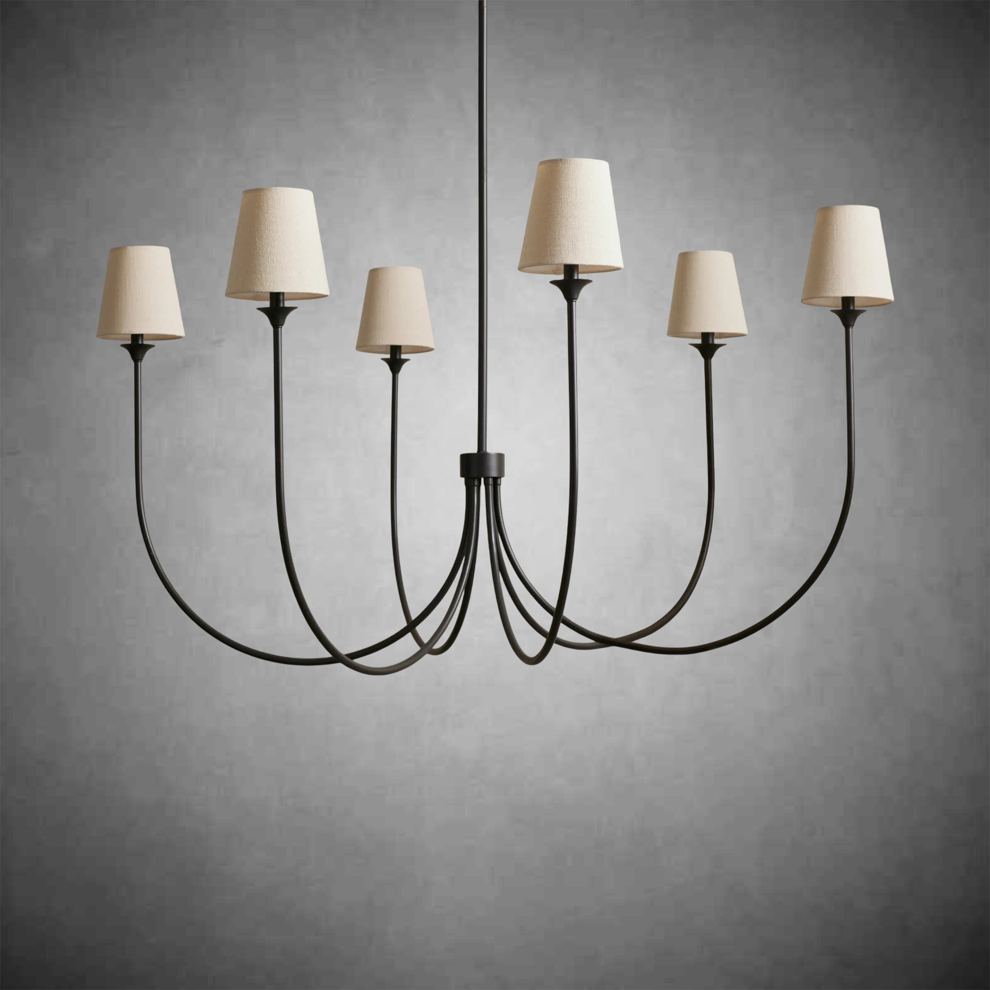 Saige Round Chandelier-Fanci Lamps