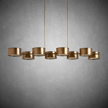 Daphne Metal Linear Chandelier-Fanci Lamps