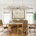 Fiore Linear Chandelier 43''51''68''-Fanci Lamps
