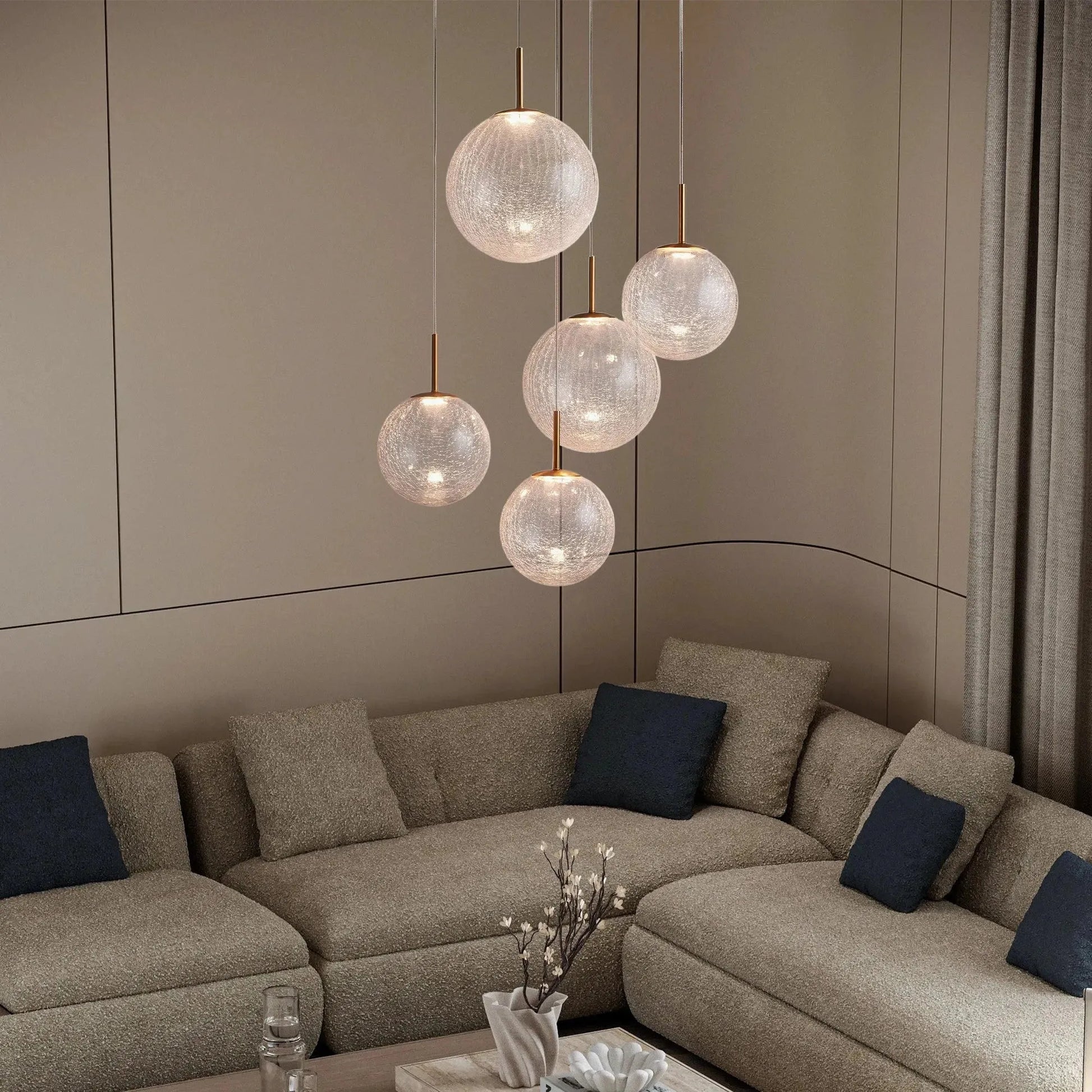Casen Round Chandelier 20''28''34''43''-Fanci Lamps
