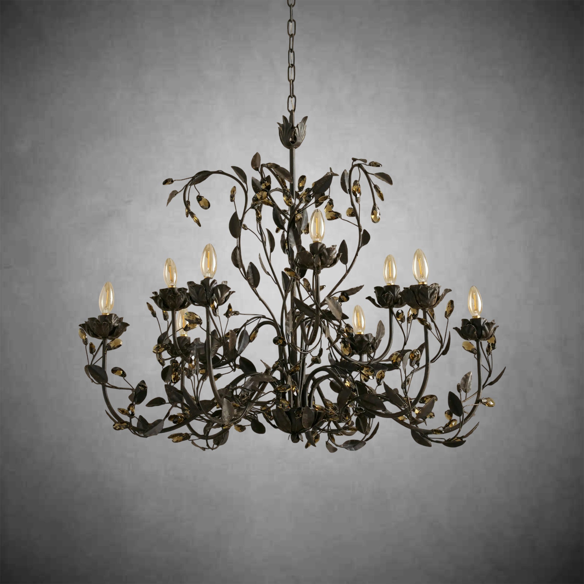Nicoletta Round Chandelier-Fanci Lamps