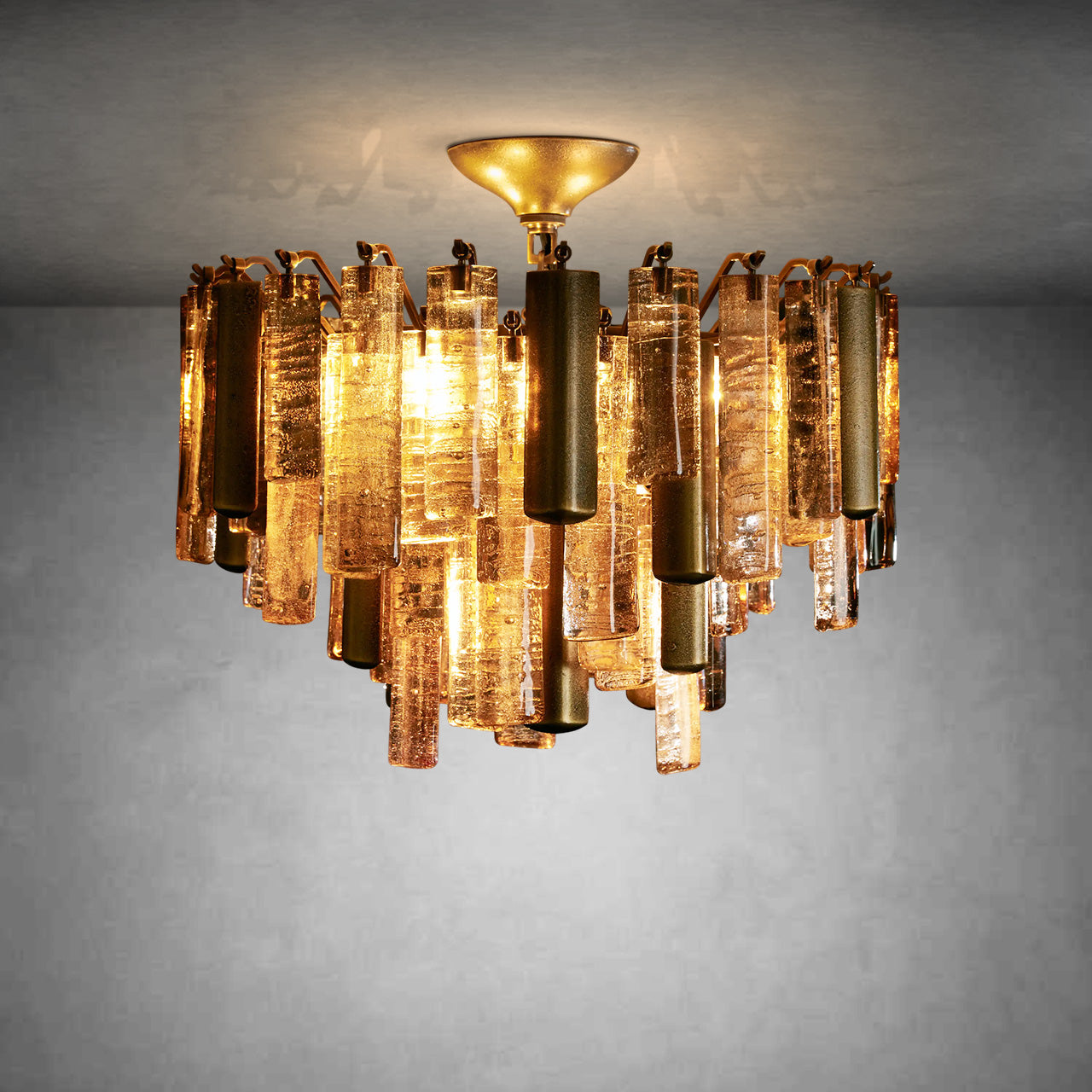 Neve Flush Mount-Fanci Lamps