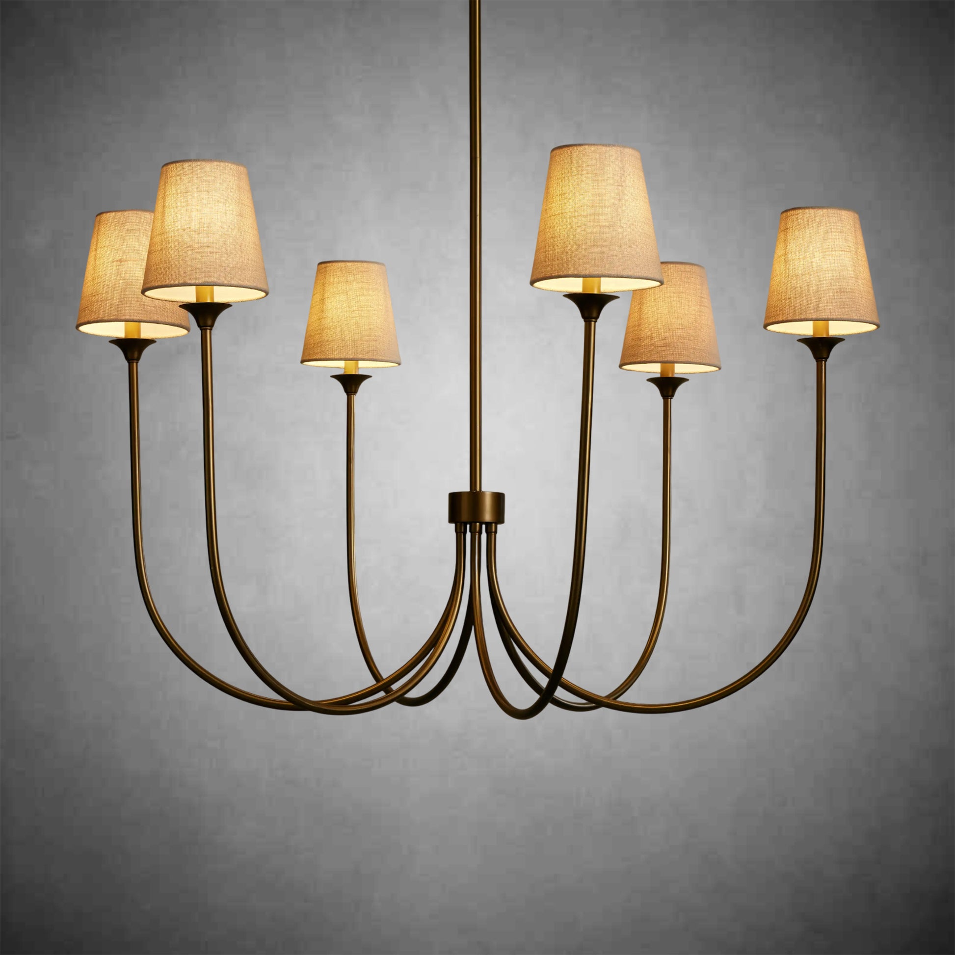 Saige Round Chandelier-Fanci Lamps