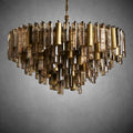 Neve Round Chandelier-Fanci Lamps