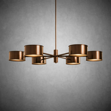 Daphne Metal Round Chandelier-Fanci Lamps