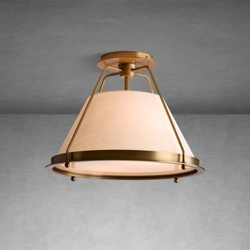 Shelton Flush Mount-Fanci Lamps