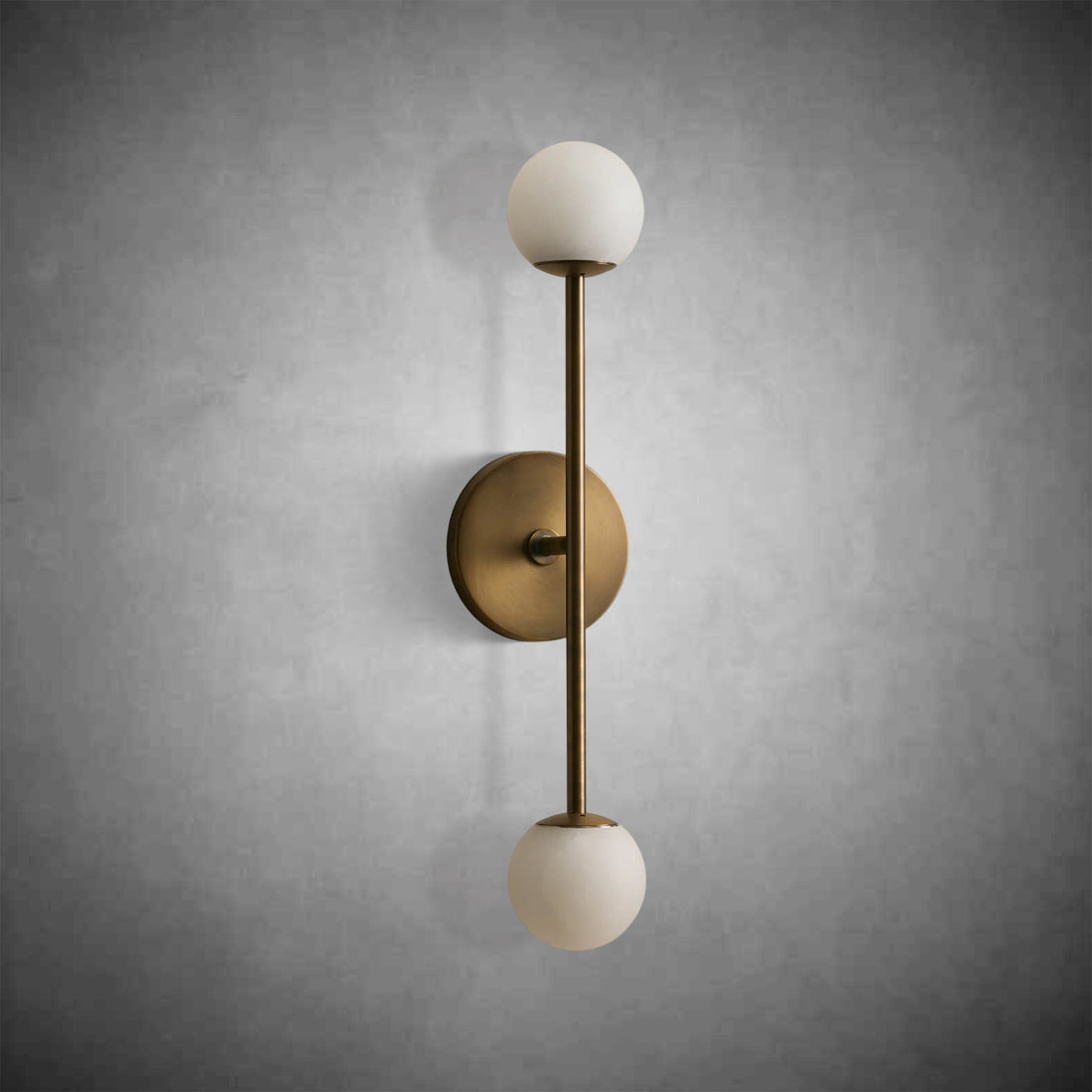 Girouette Alabaster Double Wall Sconce-Fanci Lamps