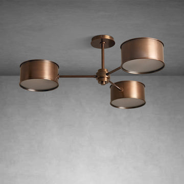 Daphne Metal Flush Mount-Fanci Lamps