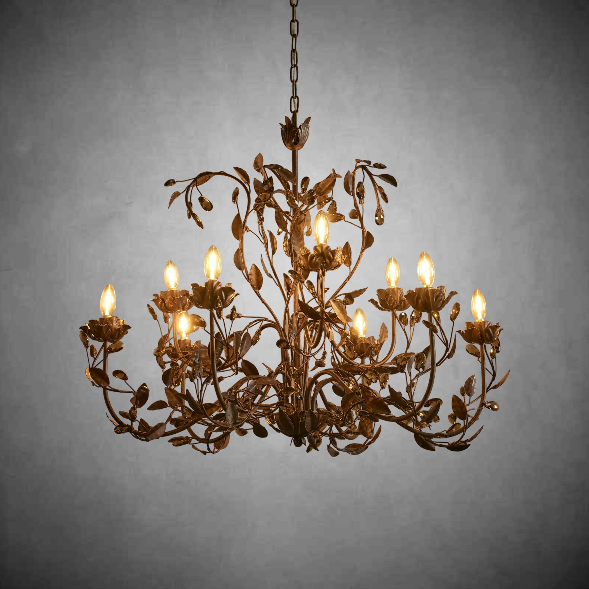 Nicoletta Round Chandelier-Fanci Lamps