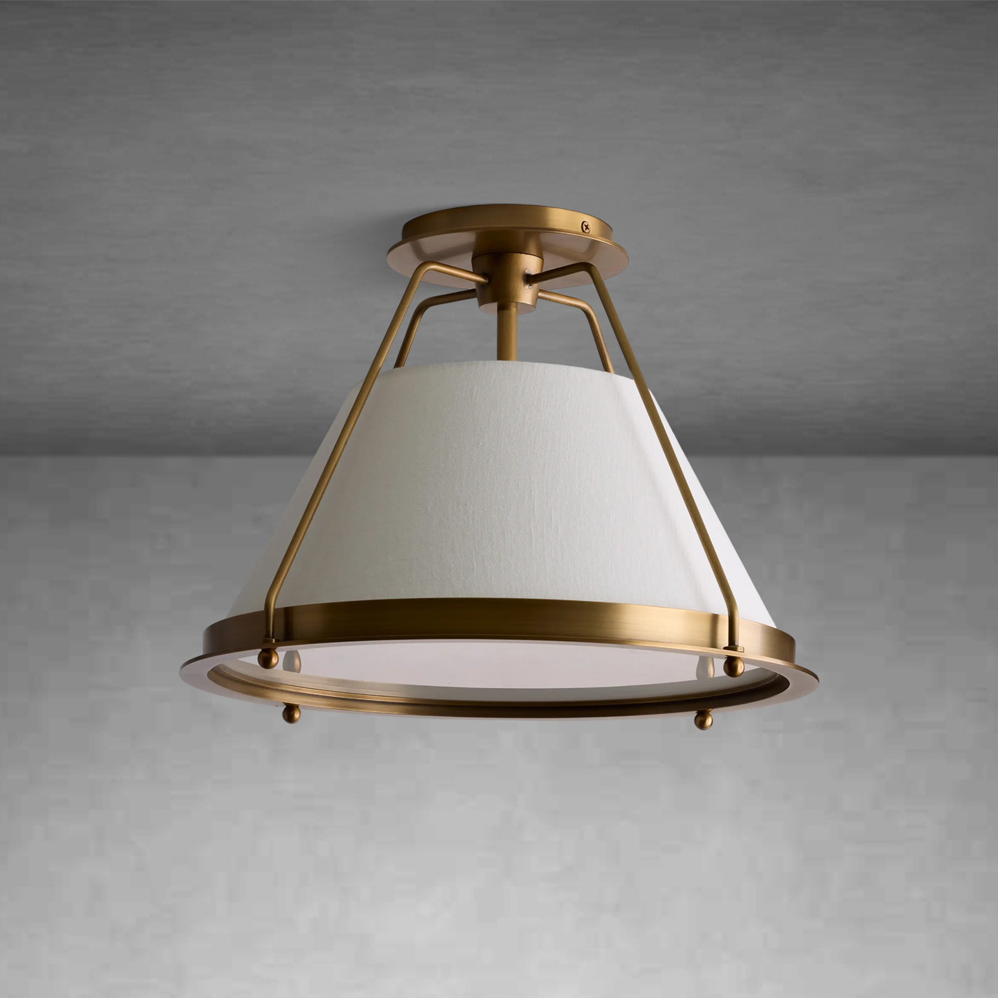 Shelton Flush Mount-Fanci Lamps