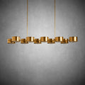 Daphne Metal Linear Chandelier-Fanci Lamps