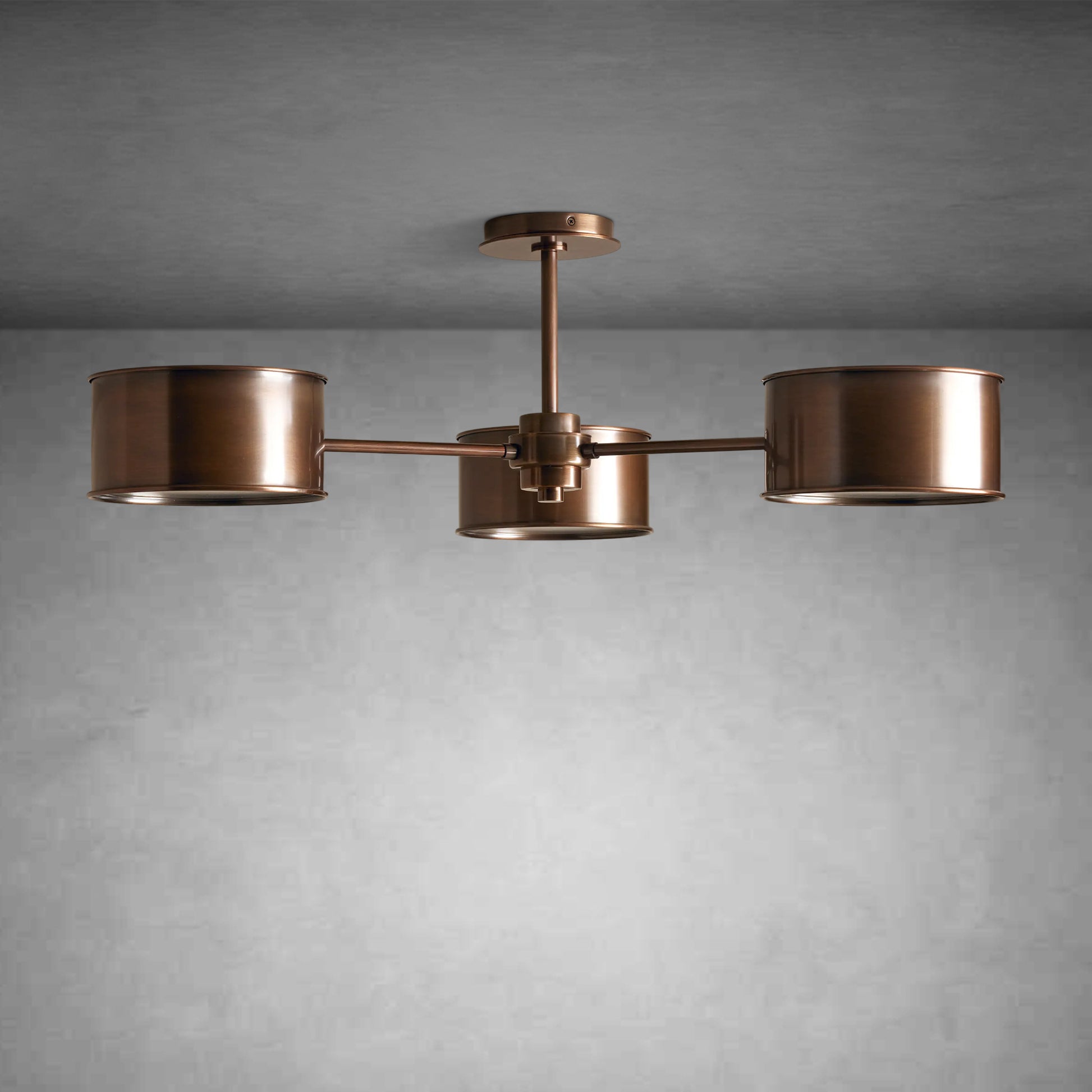 Daphne Metal Flush Mount-Fanci Lamps