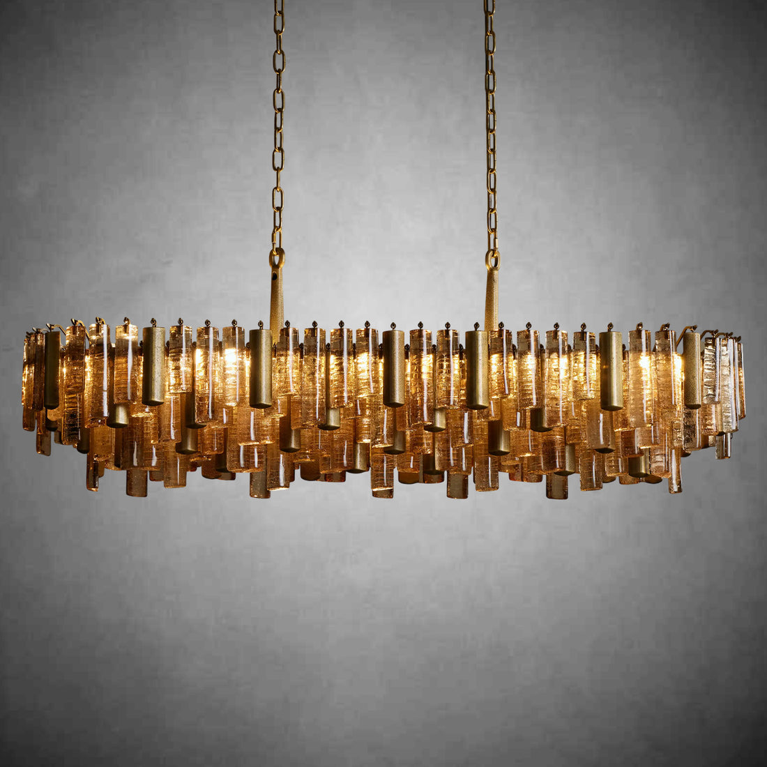 Neve Linear Chandelier-Fanci Lamps