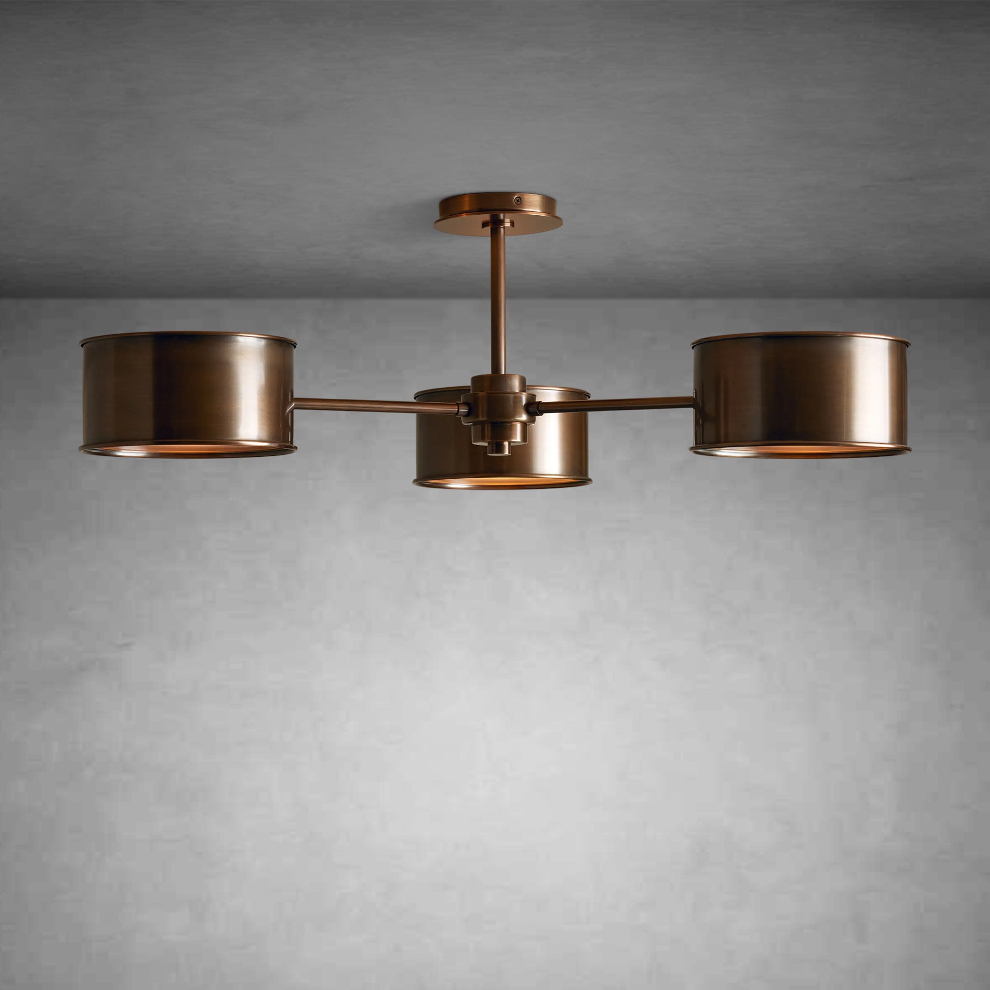Daphne Metal Flush Mount-Fanci Lamps