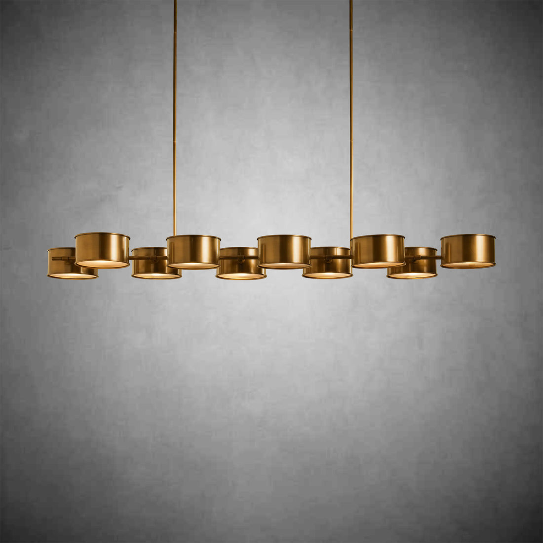 Daphne Metal Linear Chandelier-Fanci Lamps