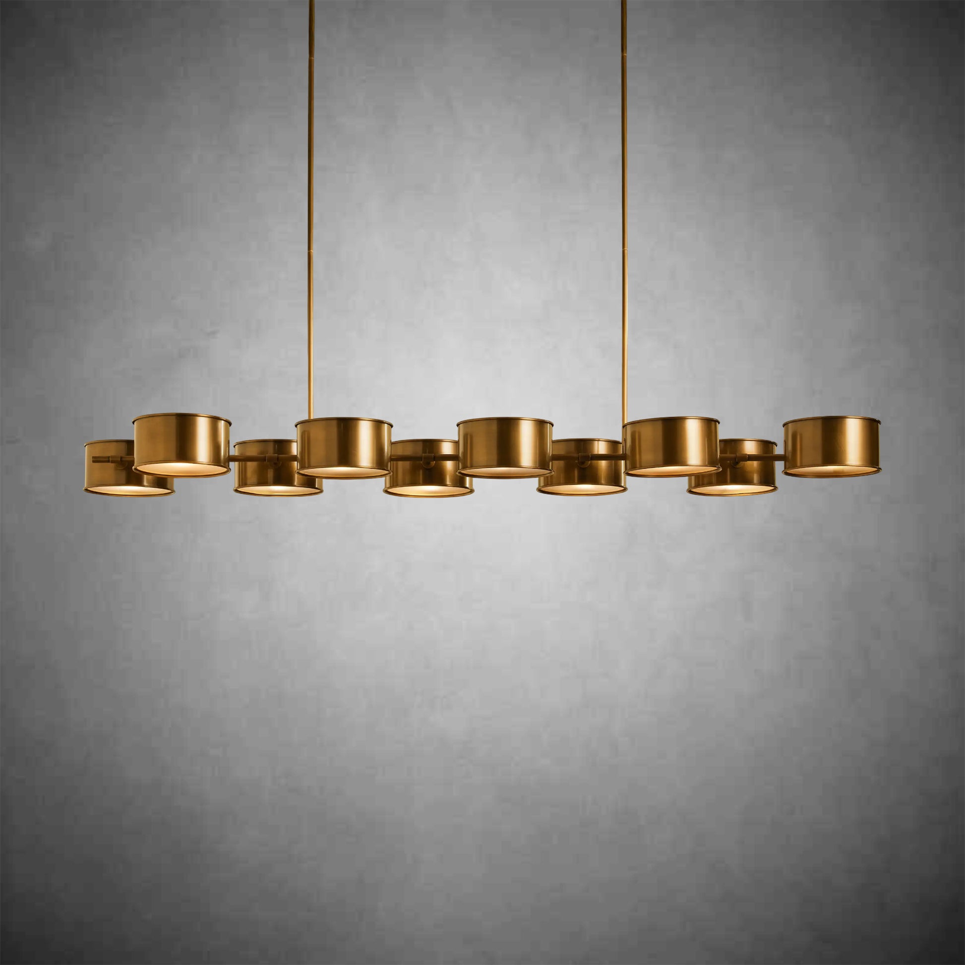 Daphne Metal Linear Chandelier-Fanci Lamps