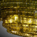 Ghiaccio Oval Chandelier 54''65''-Fanci Lamps