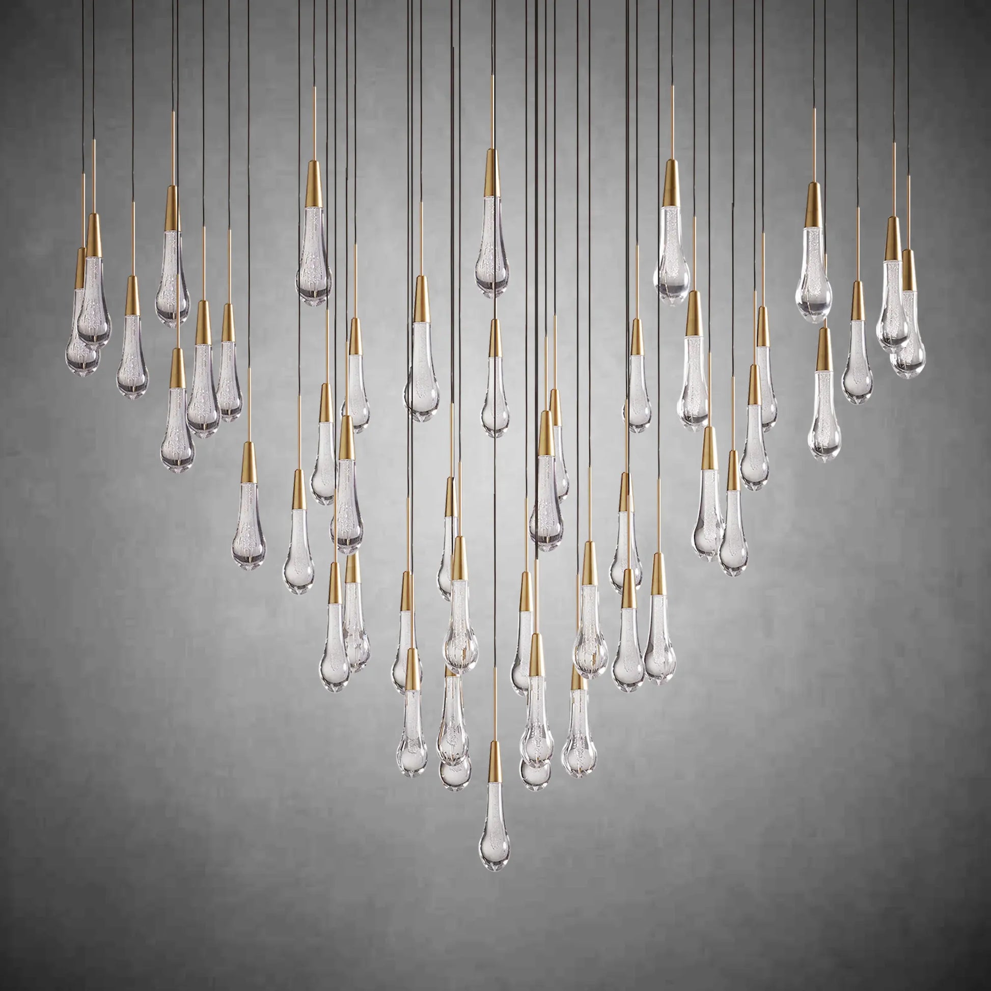 Soltaire Round Chandelier 17" 24" 36“ 58“-Fanci Lamps