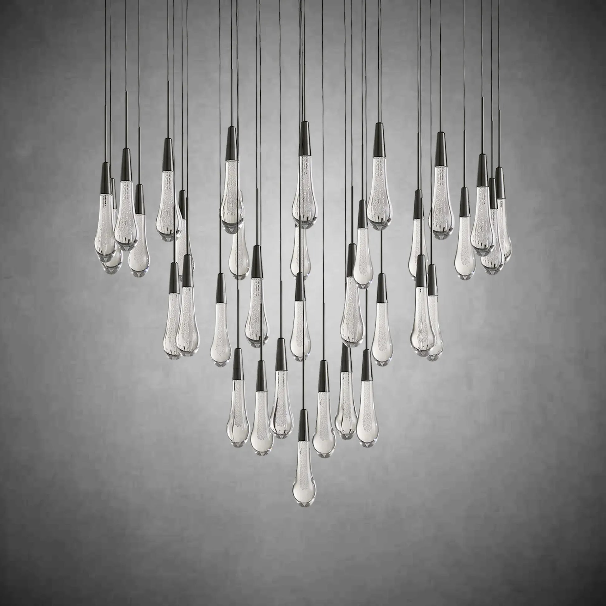 Soltaire Round Chandelier 17" 24" 36“ 58“-Fanci Lamps