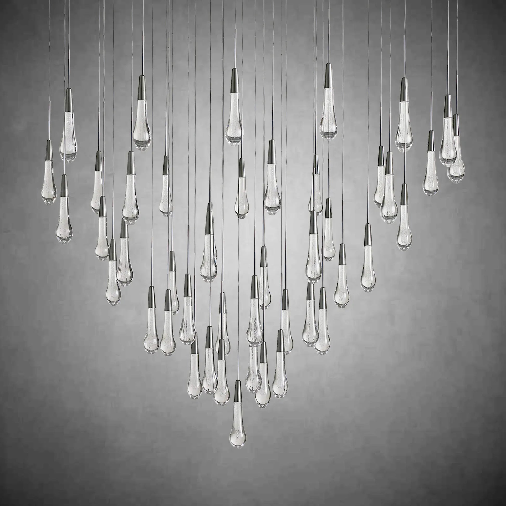 Soltaire Round Chandelier 17" 24" 36“ 58“-Fanci Lamps
