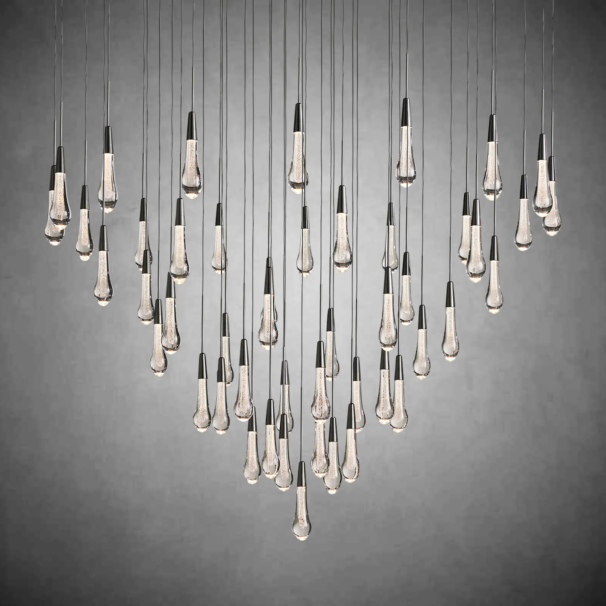 Soltaire Round Chandelier 58"W-Fanci Lamps