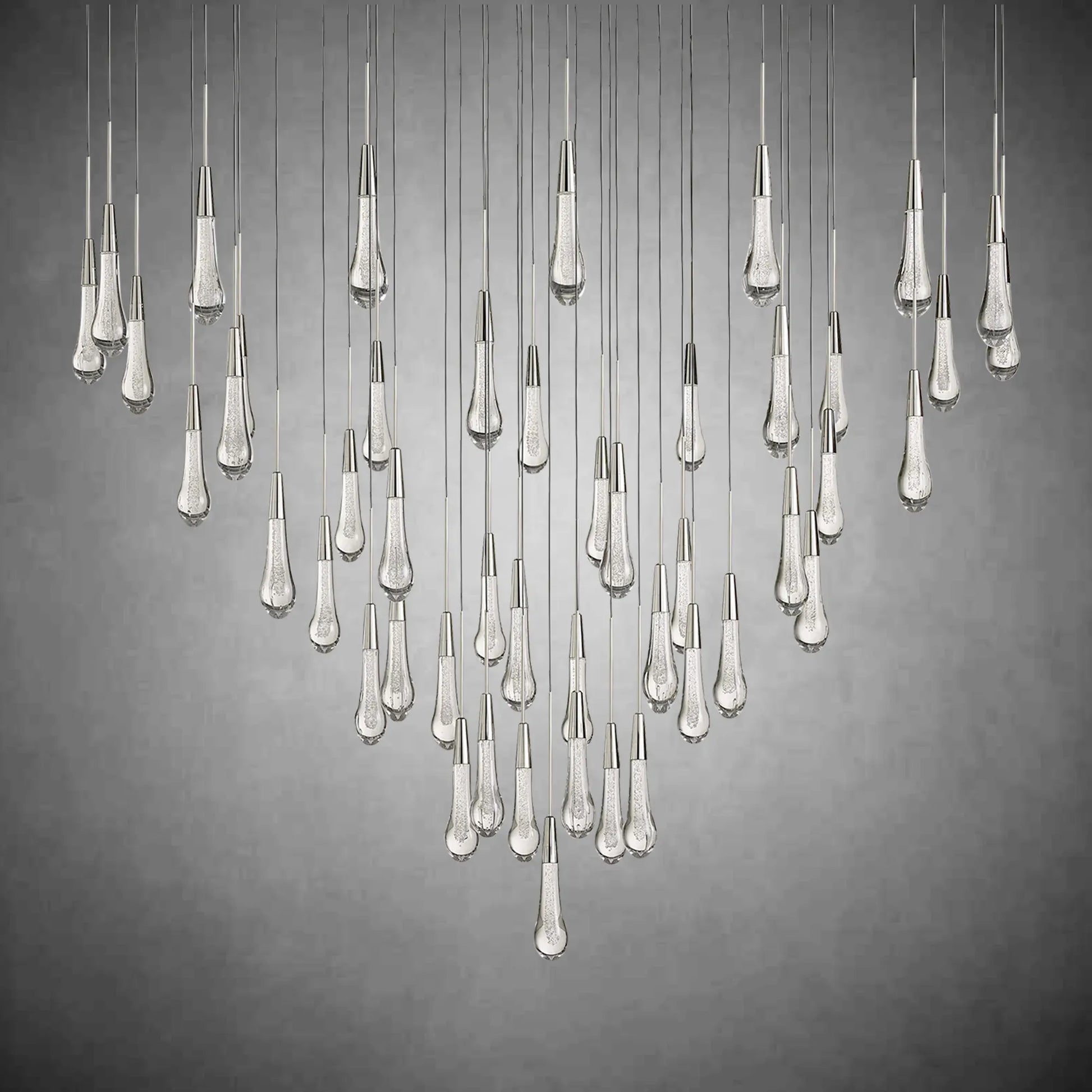 Soltaire Round Chandelier 58"W-Fanci Lamps