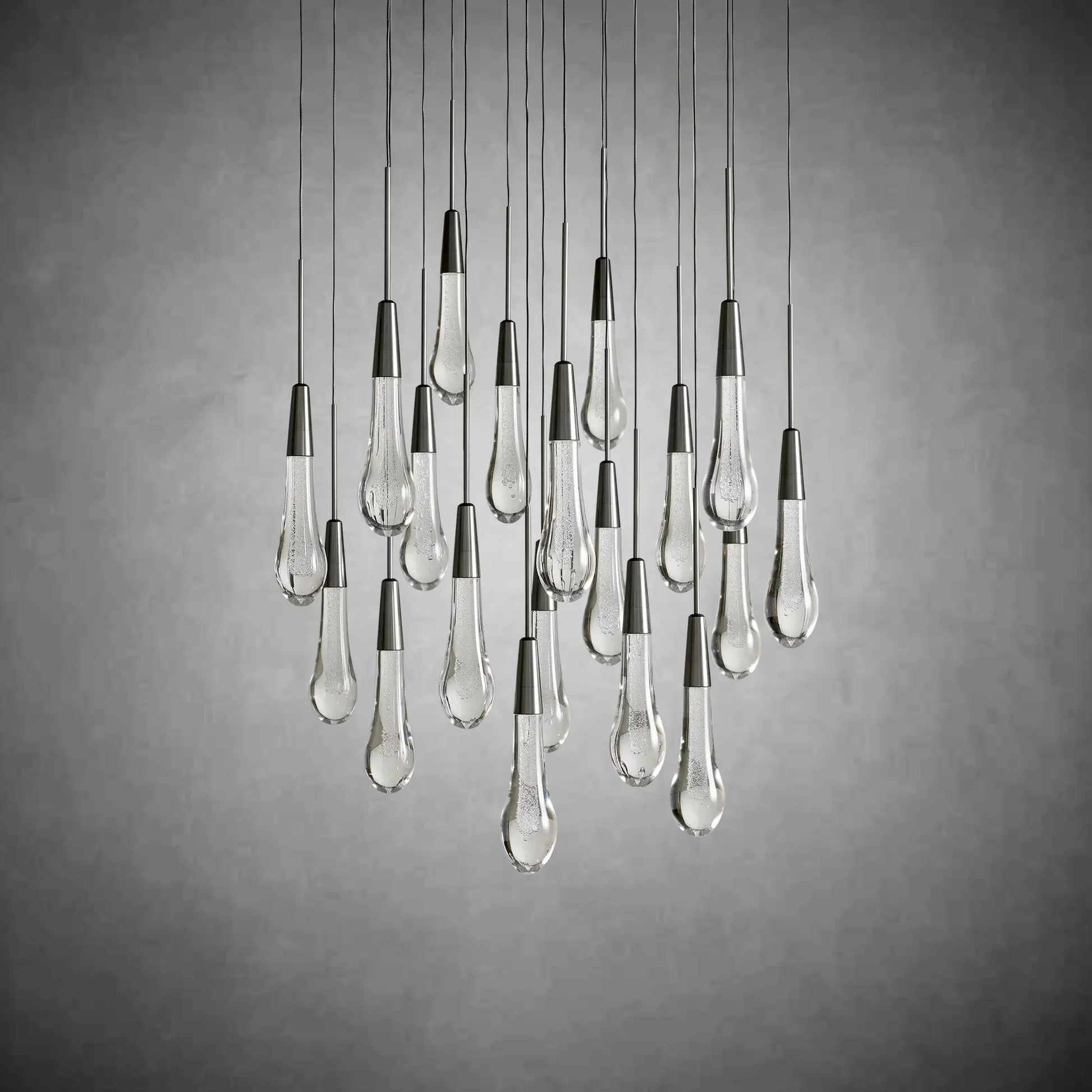 Soltaire Round Chandelier 17" 24" 36“ 58“-Fanci Lamps