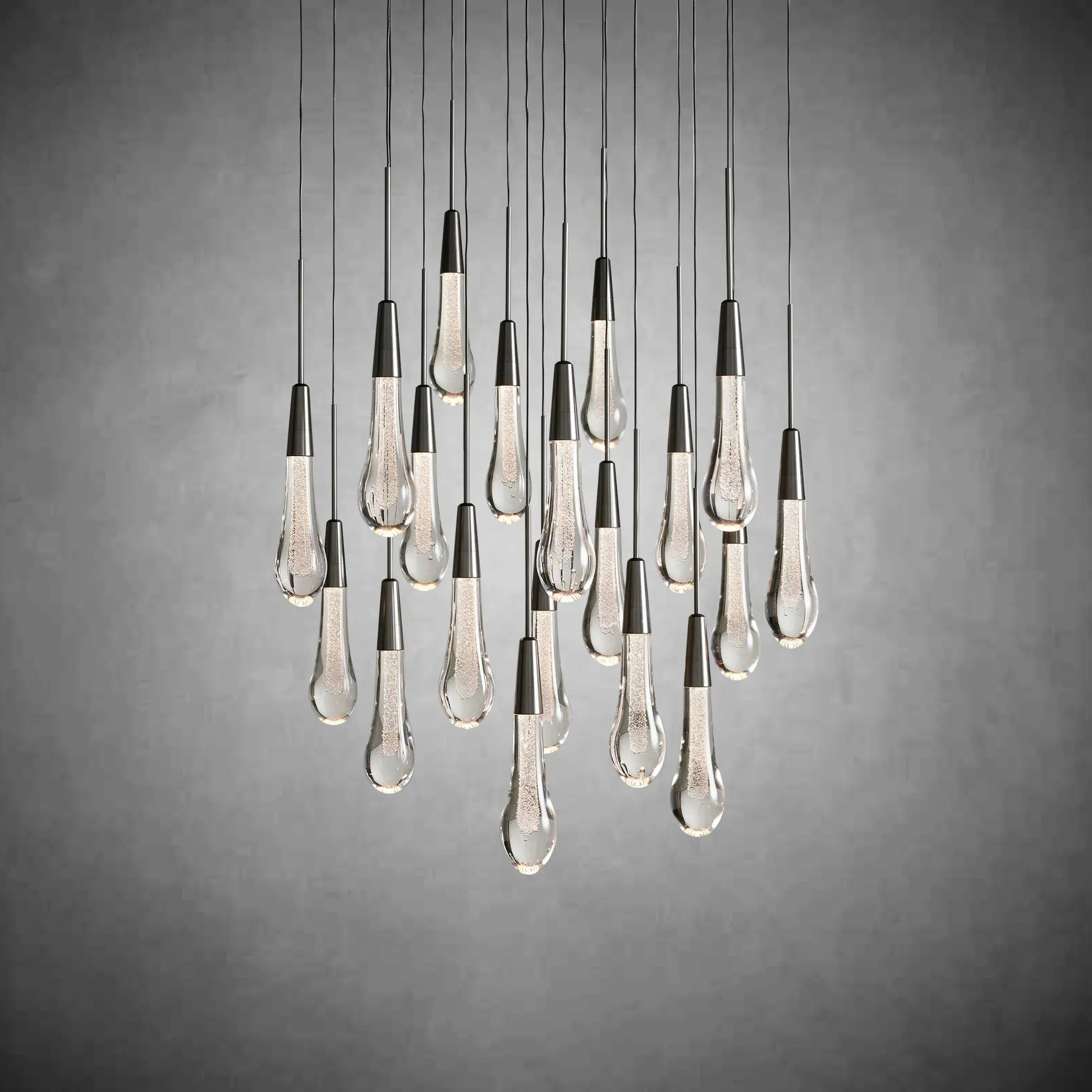 Soltaire Round Chandelier 17" 24" 36“ 58“-Fanci Lamps