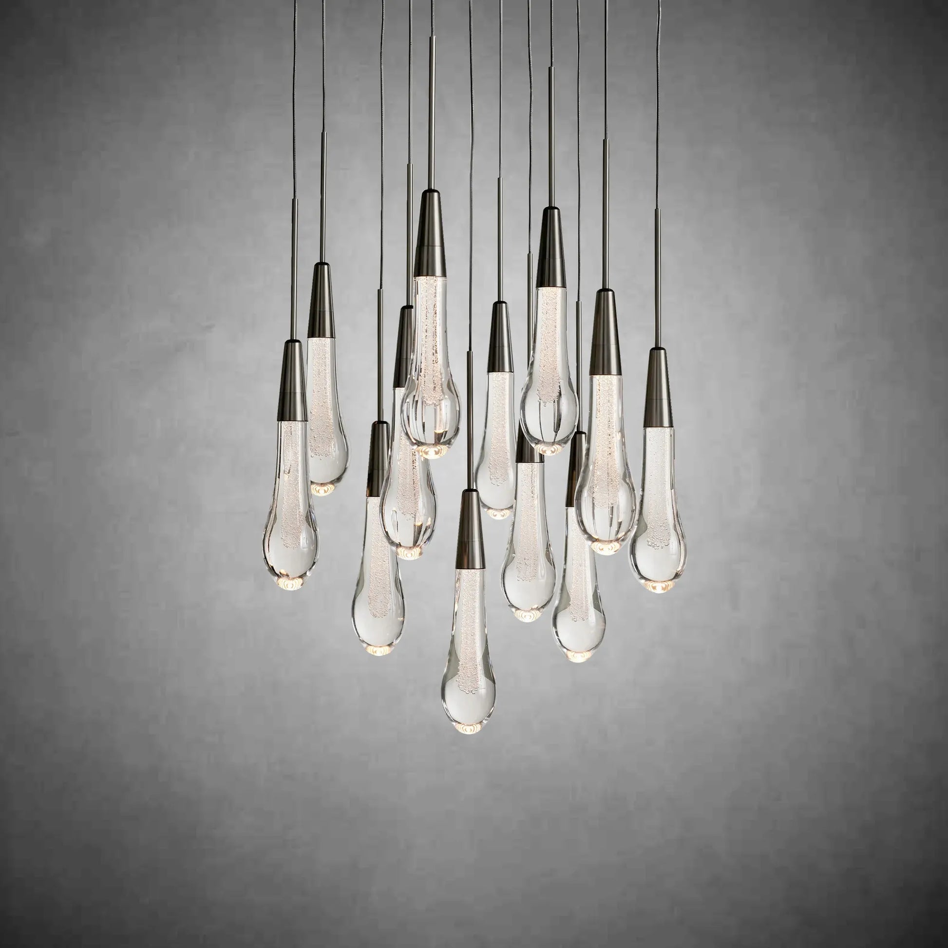 Soltaire Round Chandelier 17" 24" 36“ 58“-Fanci Lamps
