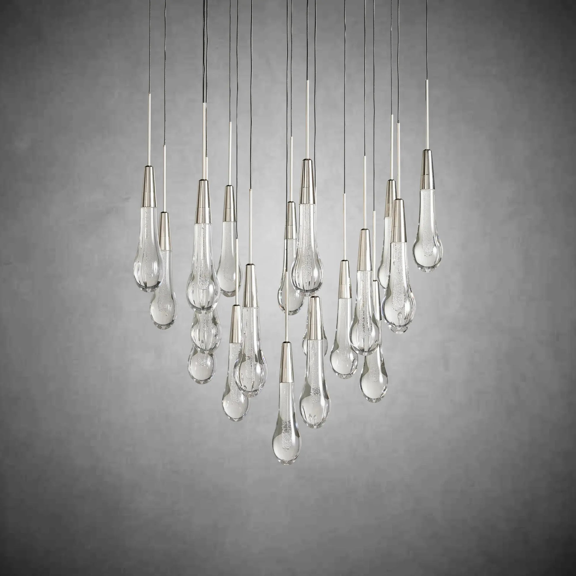 Soltaire Round Chandelier 17" 24" 36“ 58“-Fanci Lamps