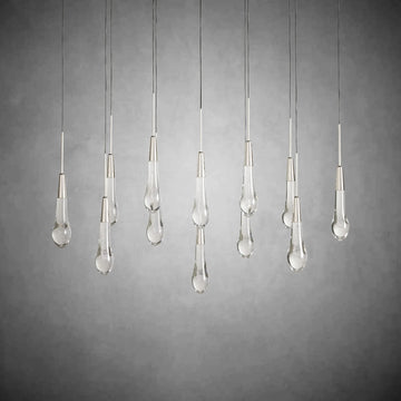 Soltaire Linear Chandelier 37"W-Fanci Lamps