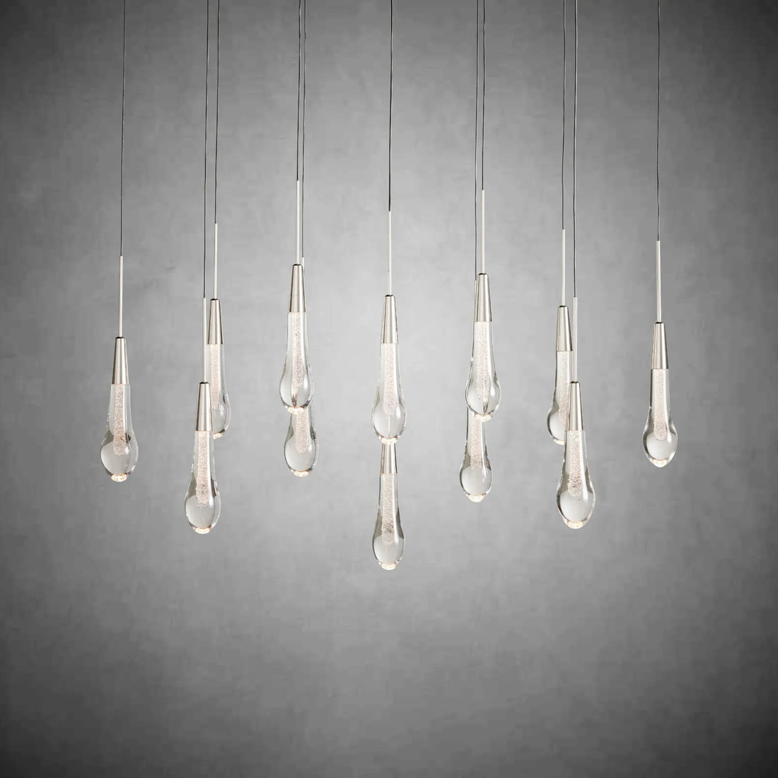 Soltaire Linear Chandelier 37"W-Fanci Lamps