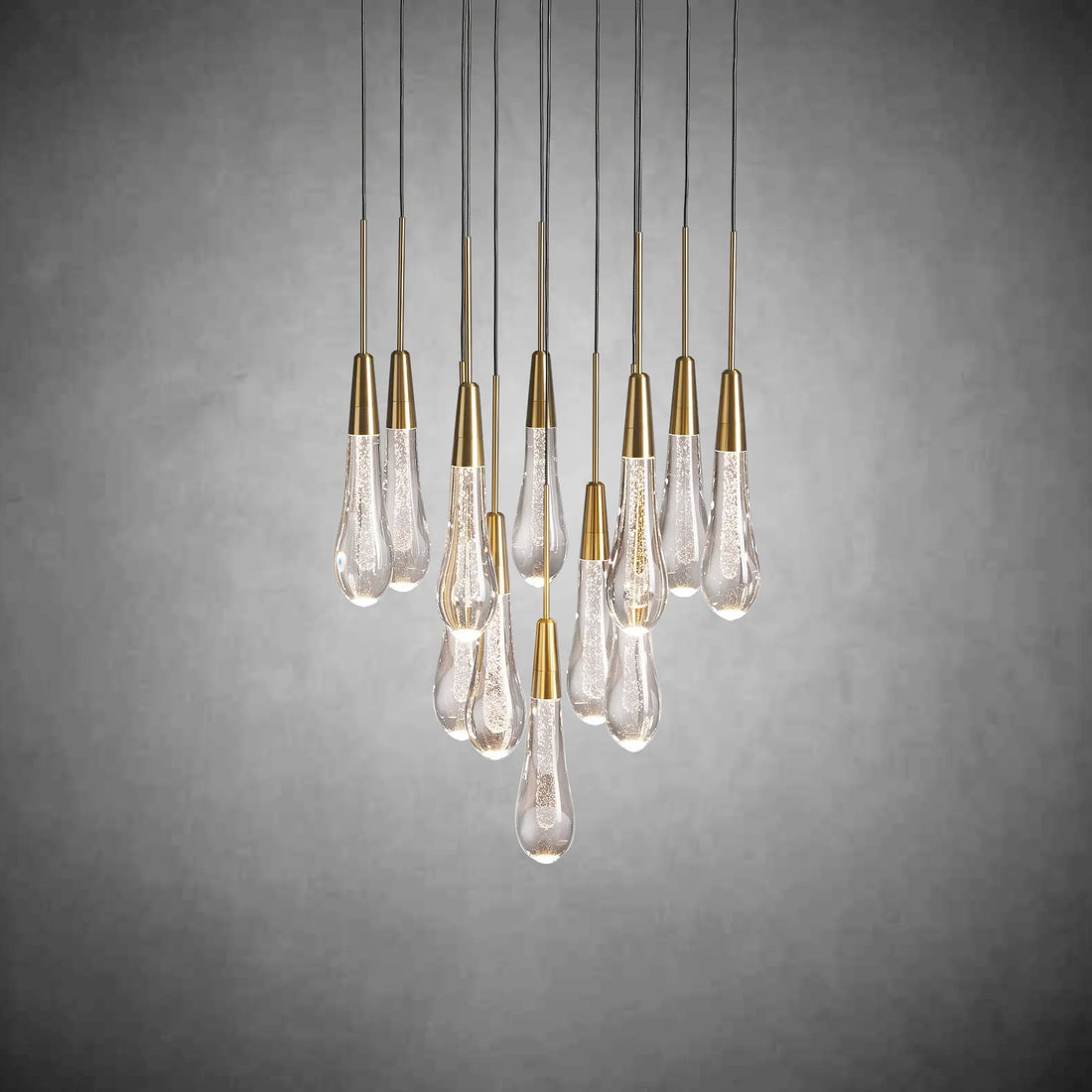 Soltaire Round Chandelier 17" 24" 36“ 58“-Fanci Lamps