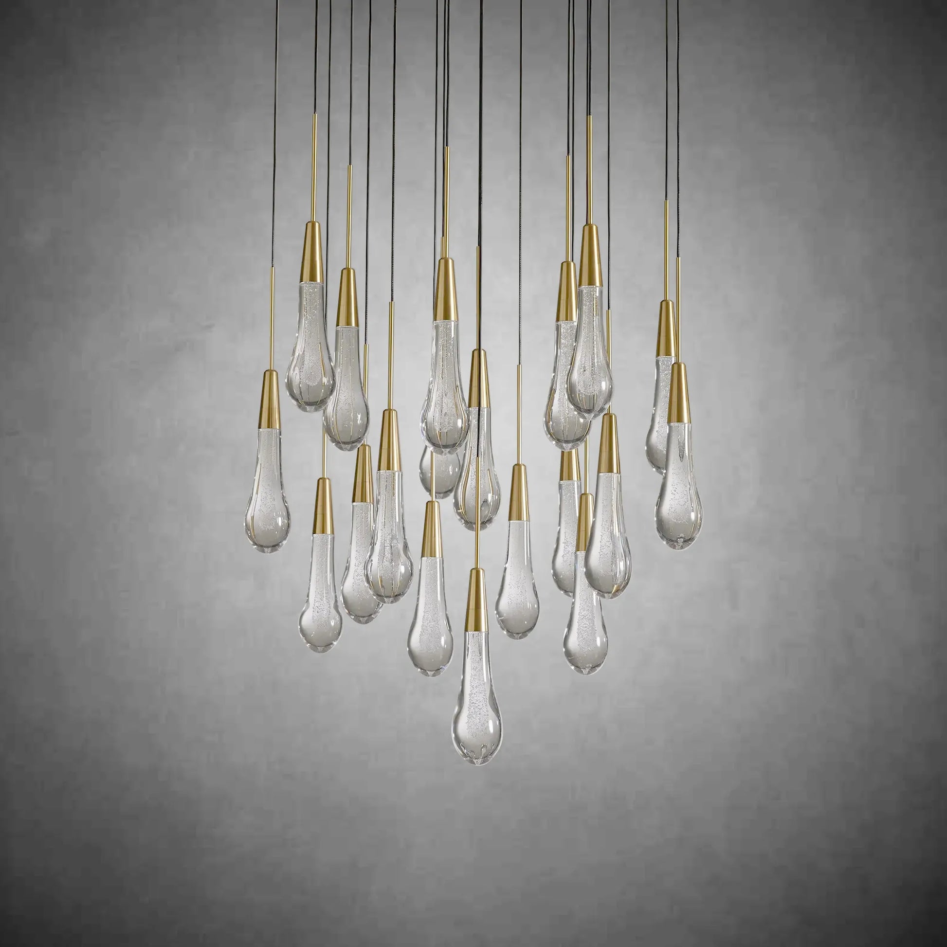 Soltaire Round Chandelier 17" 24" 36“ 58“-Fanci Lamps