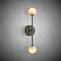 Girouette Alabaster Double Wall Sconce-Fanci Lamps