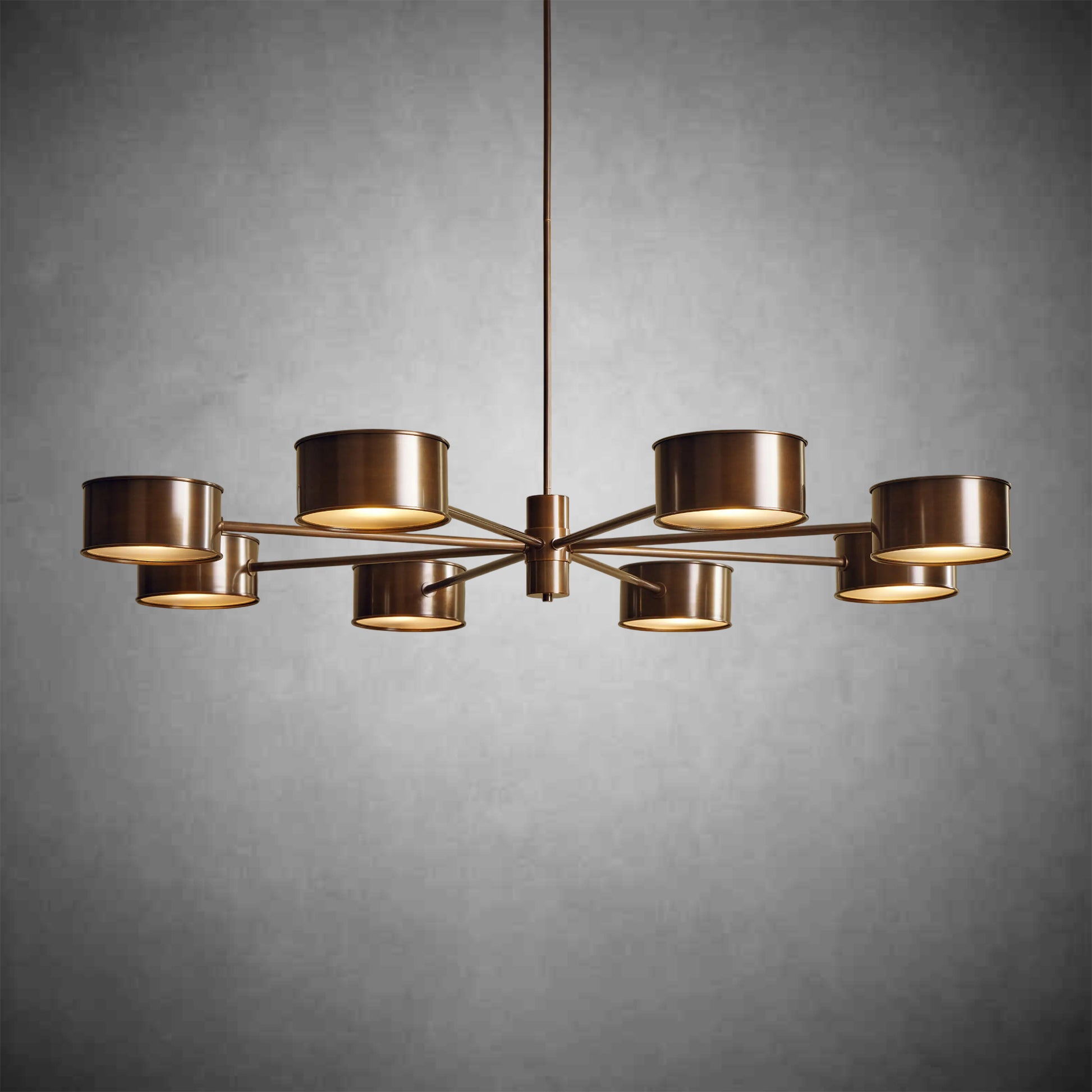 Daphne Metal Round Chandelier-Fanci Lamps