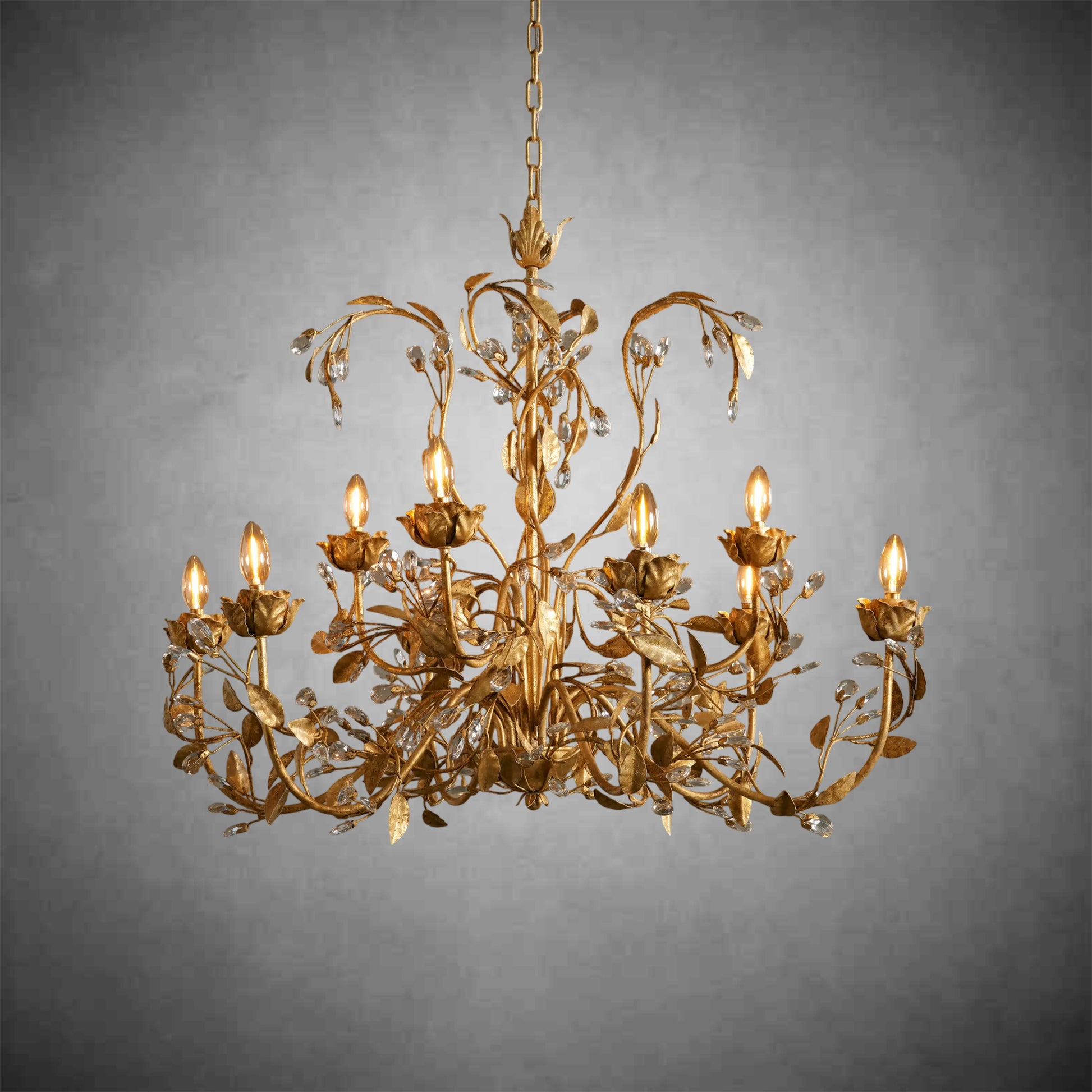 Nicoletta Round Chandelier-Fanci Lamps