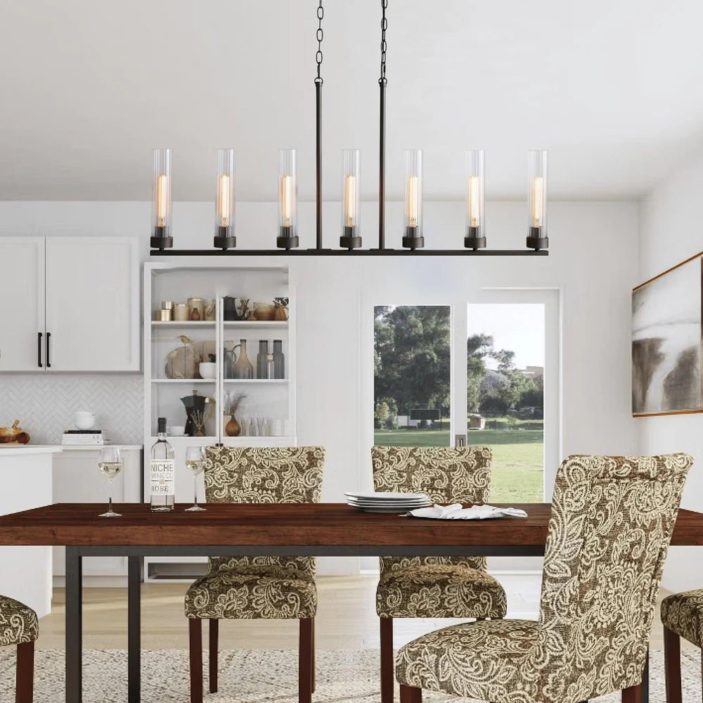 Andreas Linear Chandelier 5/7/8 Light-Fanci Lamps