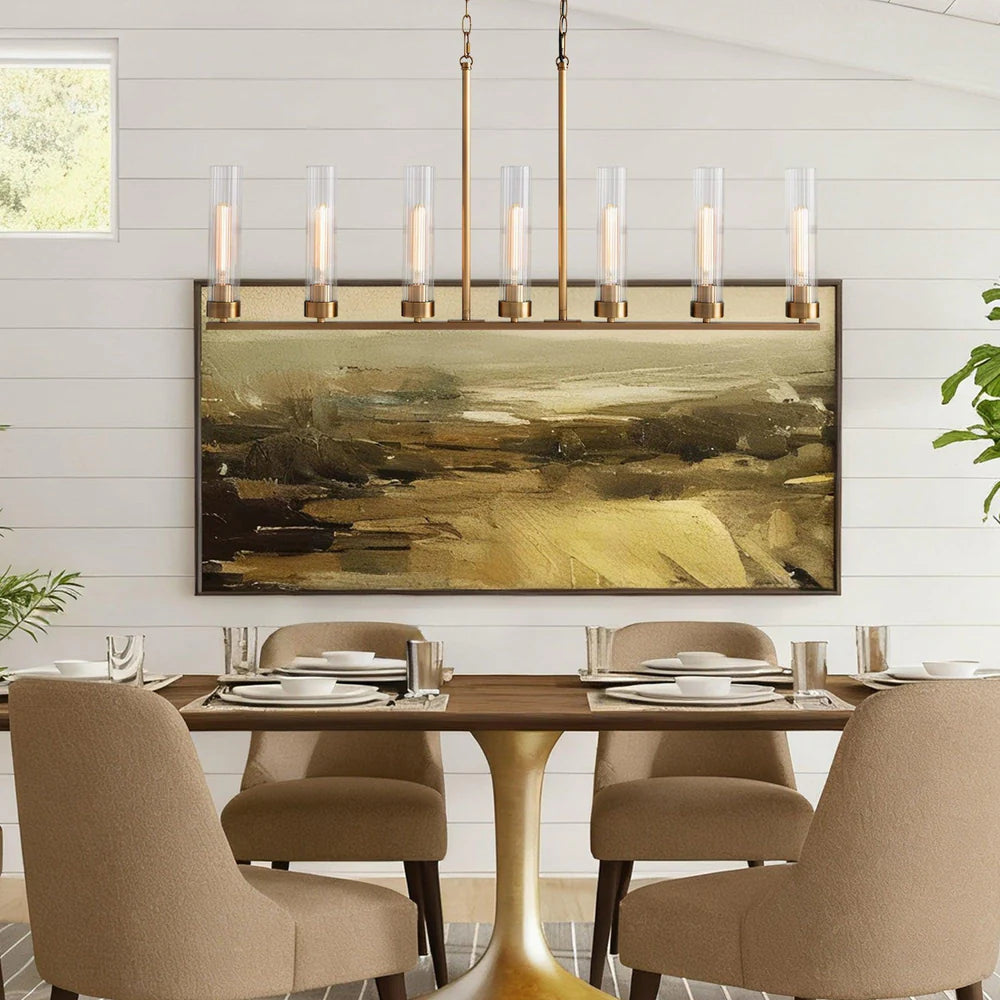 Andreas Linear Chandelier 5/7/8 Light-Fanci Lamps