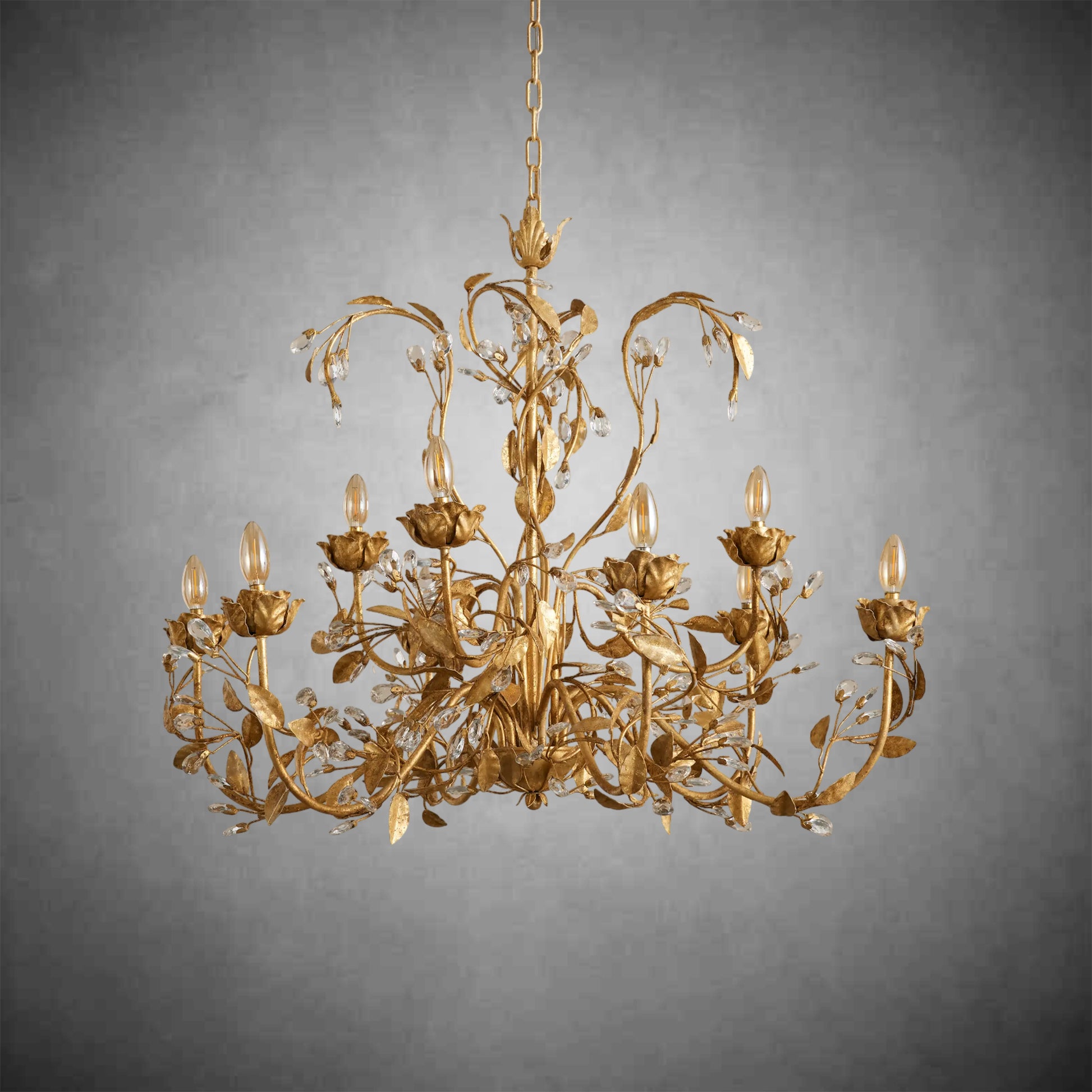 Nicoletta Round Chandelier-Fanci Lamps