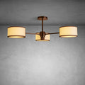 Daphne Fabric Flush Mount-Fanci Lamps