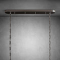 Ghiaccio Oval Chandelier 54''65''-Fanci Lamps
