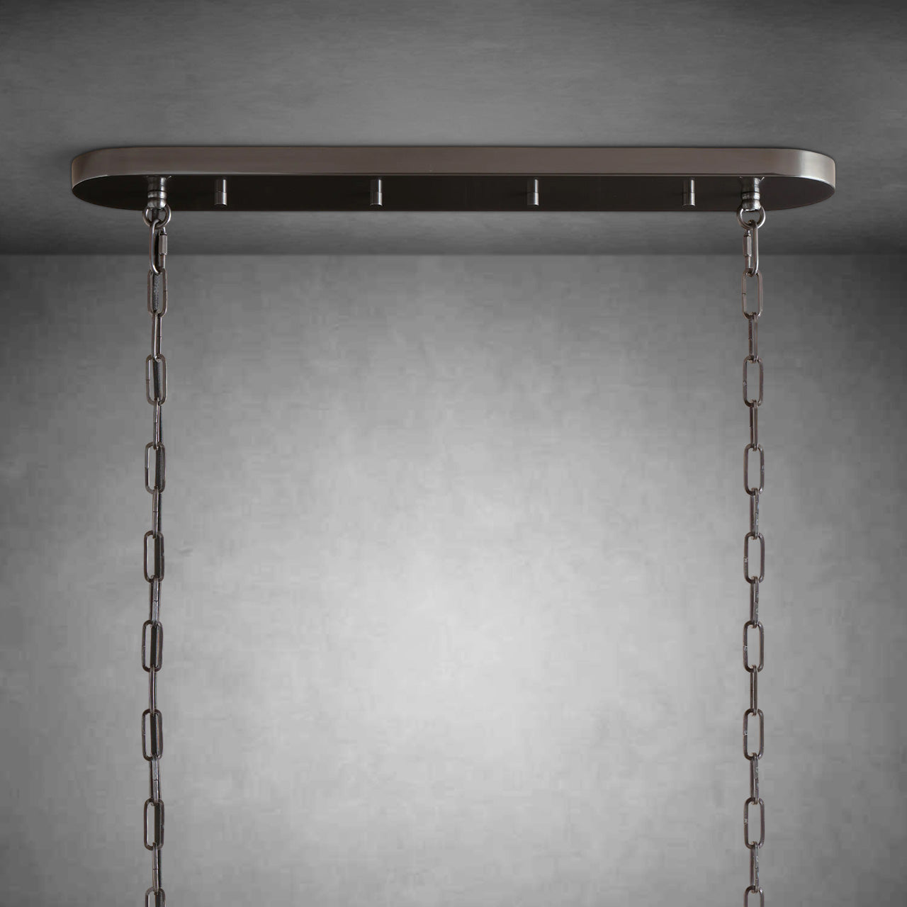 Ghiaccio Oval Chandelier 54''65''-Fanci Lamps